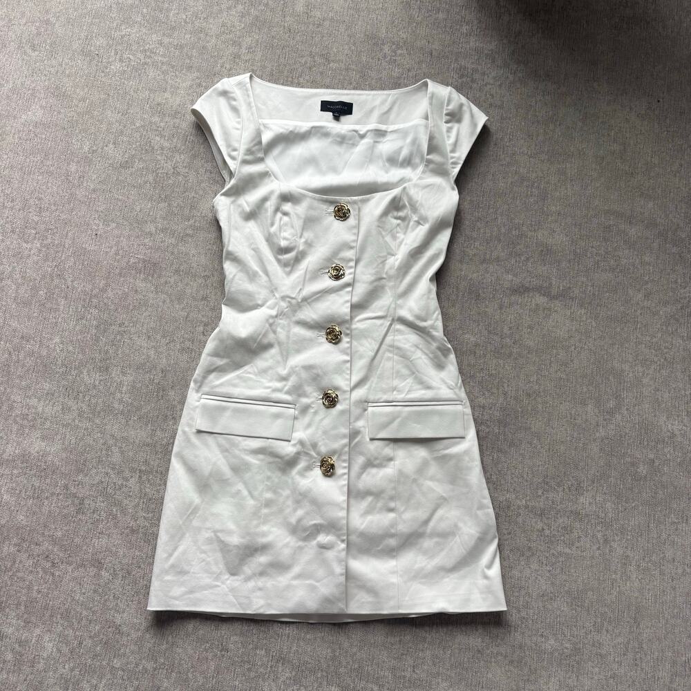 NWOT Majorelle Genevieve Mini Dress in White - Picture 5 of 8